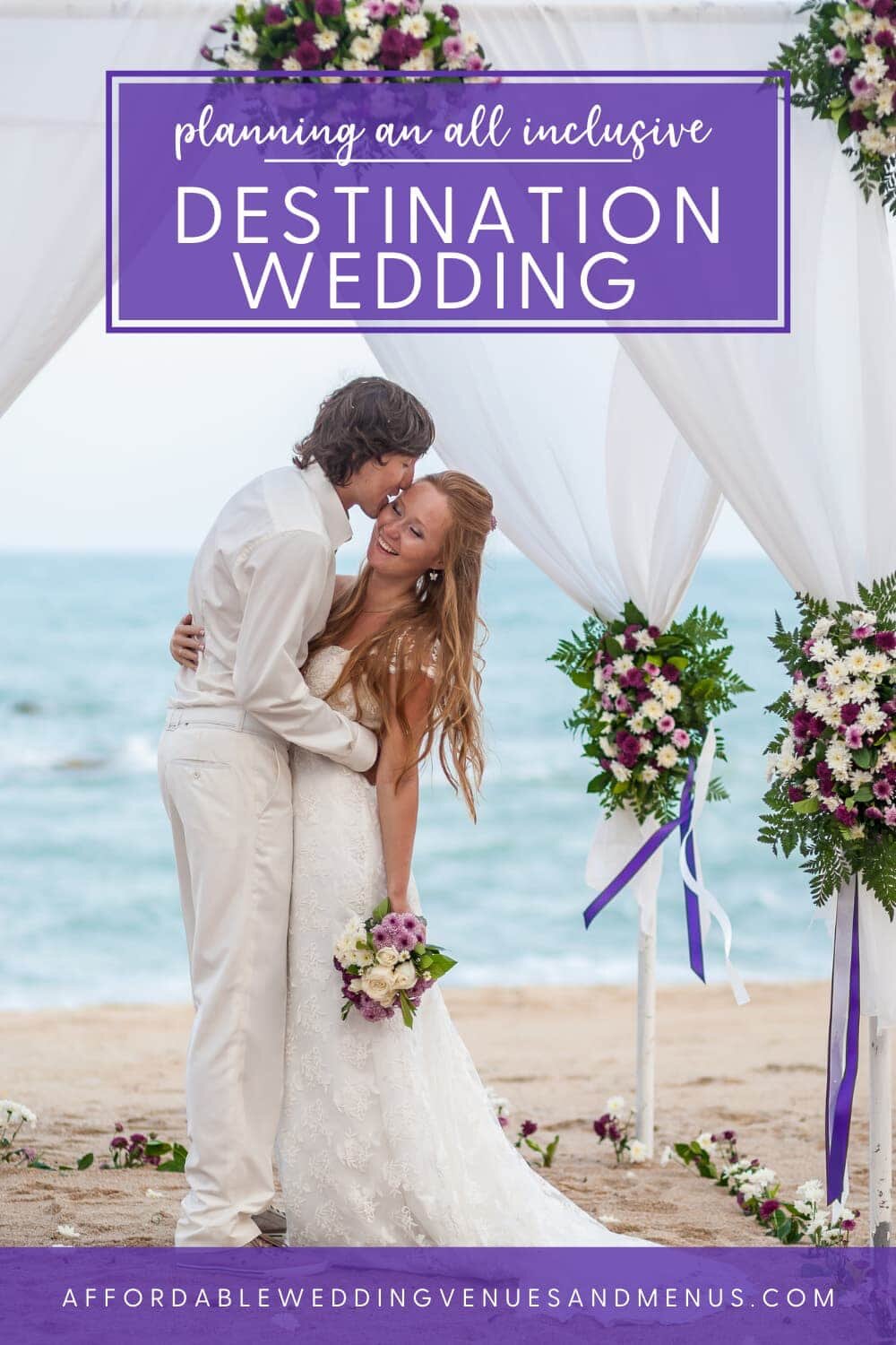 Exquisite white gowns, beautiful venues and long guest lists can jack up the price tag to epic proportions. All Inclusive Destination Weddings Plan A Resort Wedding Affordable Wedding Venues Menus