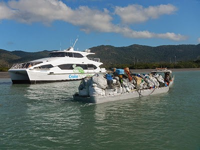 Two ferry services transfer passengers to the mainland via either abel point marina (in airlie beach) or shute harbour (12km from airlie beach), or to other islands including hayman island, daydream island, and long island. The Holiday And Travel Magazine Eco Barge And Cruise Whitsundays In Partnership For Another Year