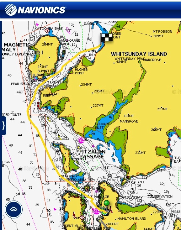 Maps are a terrific way to learn about geography. Dreamtime Sail A Few More Days In Cid Harbour Whitsunday Island