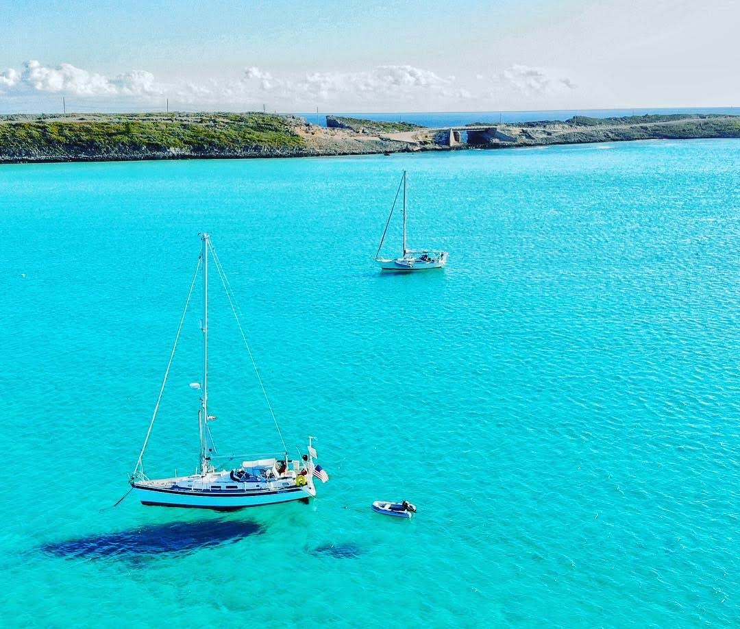 Tourism is the best way to support the bahamian communities. Sailing Borealis Exploring Eleuthera And Crossing To Exumas Bahamas